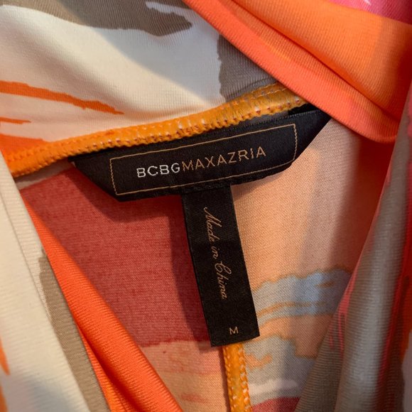 BCBG Multi-color Maxi dress...Size M - Picture 3 of 5